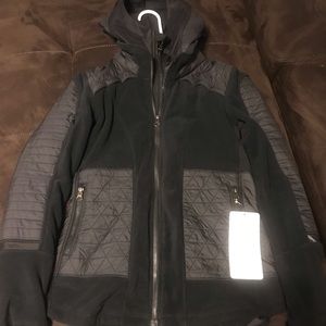 NWT Lululemon Fleecy Keen Black Jacket II 8